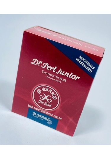 Dr.Perl Junior Pipo İçin Karbonlu Süzgeç Filitre/40adet-9mm