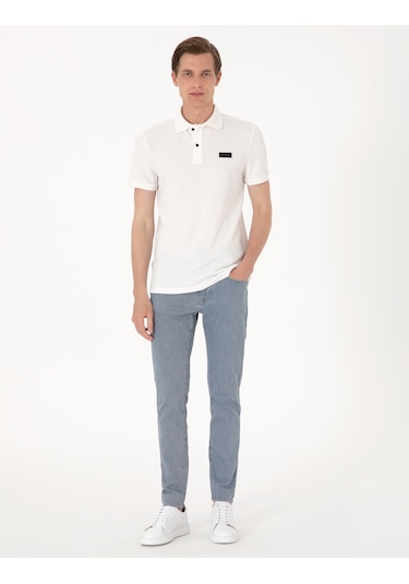 Pierre Cardin Erkek Beyaz Tişört 50309959-vr013 Beyaz