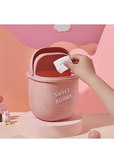 Suntek Sevimli Masaüstü Sepeti Vanity Ev Mutfak Pembesi Için Diğer