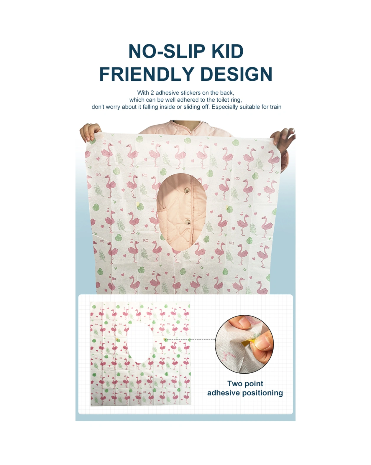 Hijyenik Kullan-at Klozet Kapağı Örtüsü 10 Lu Paket