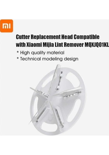 Ulzyvf Mini Xiaomi Kıyafet Tüy Ve Tiftik Toplama Cihazı Yedek Bıçakı Menekşe