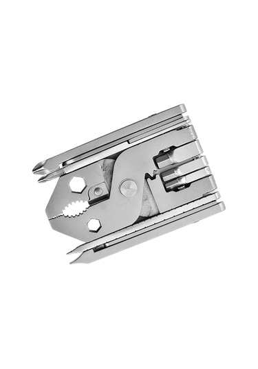 Tenfowee Stainless Steel Çok İşlevli Katlanabilir Pense - Ev Ve Doğa İçin Tornavida, Açıcı, Cetvel Ve 25 Araç Seti