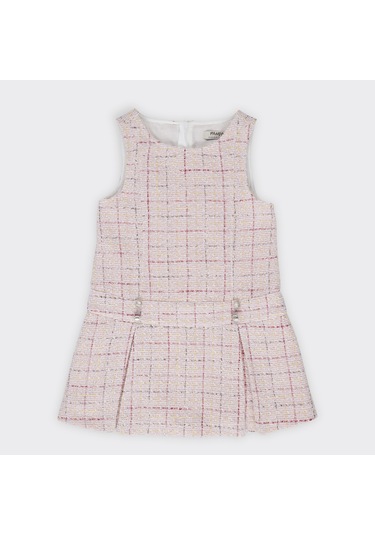 Kız Çocuk Tüvit Elbise 2411gk26051-4676 001