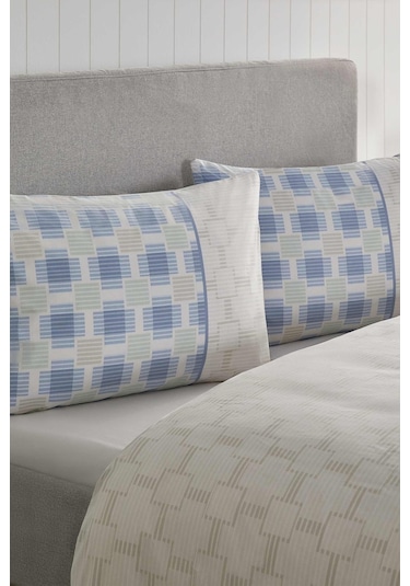 Özdilek Tartan Tissue Çift Kişilik Nevresim Takımı Desenli