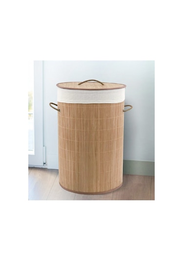 Bambu Çamaşır Sepeti Katlanır Sepet 3080 Diğer