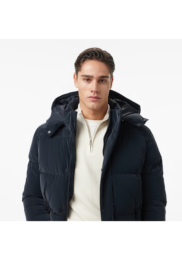 Nautica Erkek Siyah Regular Fit Mont Düz J57043t Siyah