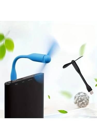 Taşınabilir Usb Masaüstü Fan Sessiz Ve Soğuk Pil Gerekmez Usb Fan Taşınabilir Green 5pcs Diğer