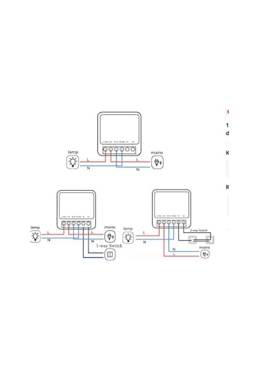 Tuya Destekli Akıllı Tekli Işık Anahtarı