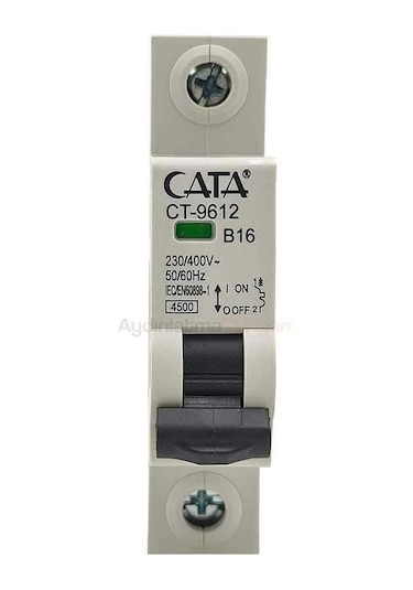 Cata 1x16 Amper W Otomat Monofaze Sigorta Ct-9612