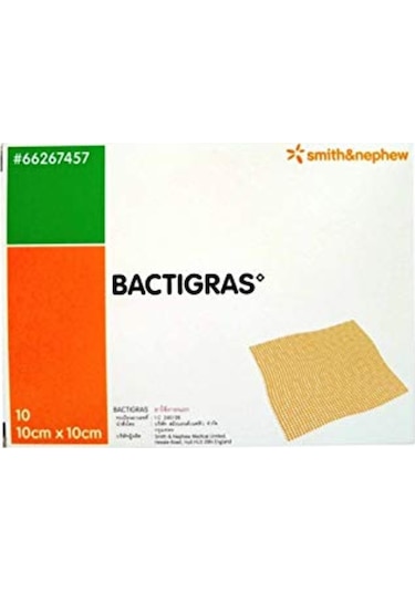 Smith&Nephew Bactigras 10 x 10 CM 10 Adet