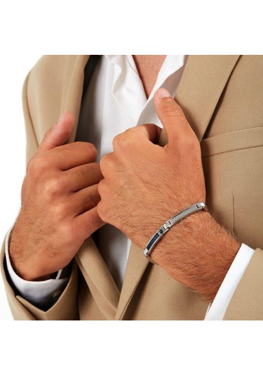 Maserati Jm423avd22 Erkek Bileklik Gümüş