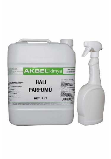Akbel Halı Parfümü 5 L + Uygulama Spreyi
