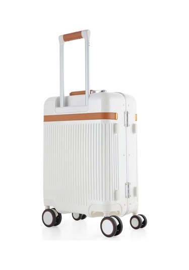 Verage Gm20076w Alüminyum Kabin Boy Valiz-beyaz Beyaz