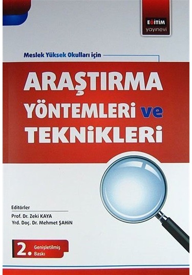 Araştırma Yöntemleri ve Teknikleri - Eğitim Yayınevi