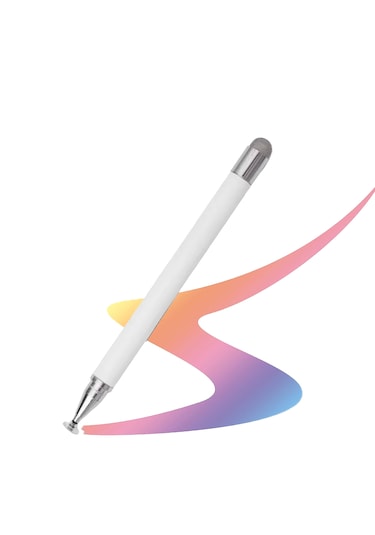 Microcase AL4764 2 İn 1 Disk Uçlu Stylus Kalem Beyaz