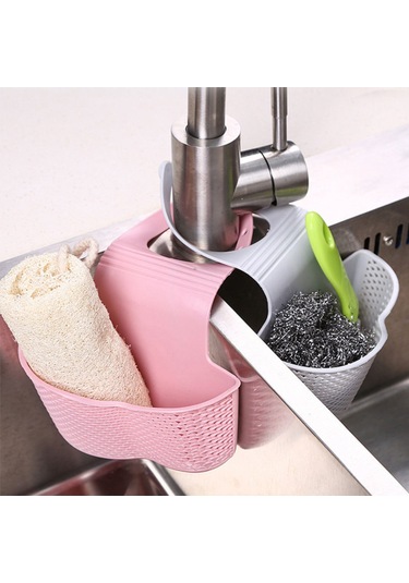 Yunboo Küçük Mutfak Sulama Kranı Sprey Temizleyici Sepeti, Su Tokuşu Önleyici, Sağlıklı Saklama, Abs Plastik, Gri Renk, Ev Ve Daire Kullanıma Uygun Yeşil