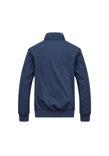 Erkek İlkbahar Ve Sonbahar Ceket Pilot Fermuarlı Ceket Yeşil