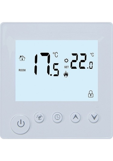 K1h16a Elektrikli Isıtıcı Kontrolörü - Lcd Ekranlı, Otomatik Sıcaklık Regülatörü, Enerji Tasarrufu Modu, Çocuk Kilidi, Zamanlama Fonksiyonu