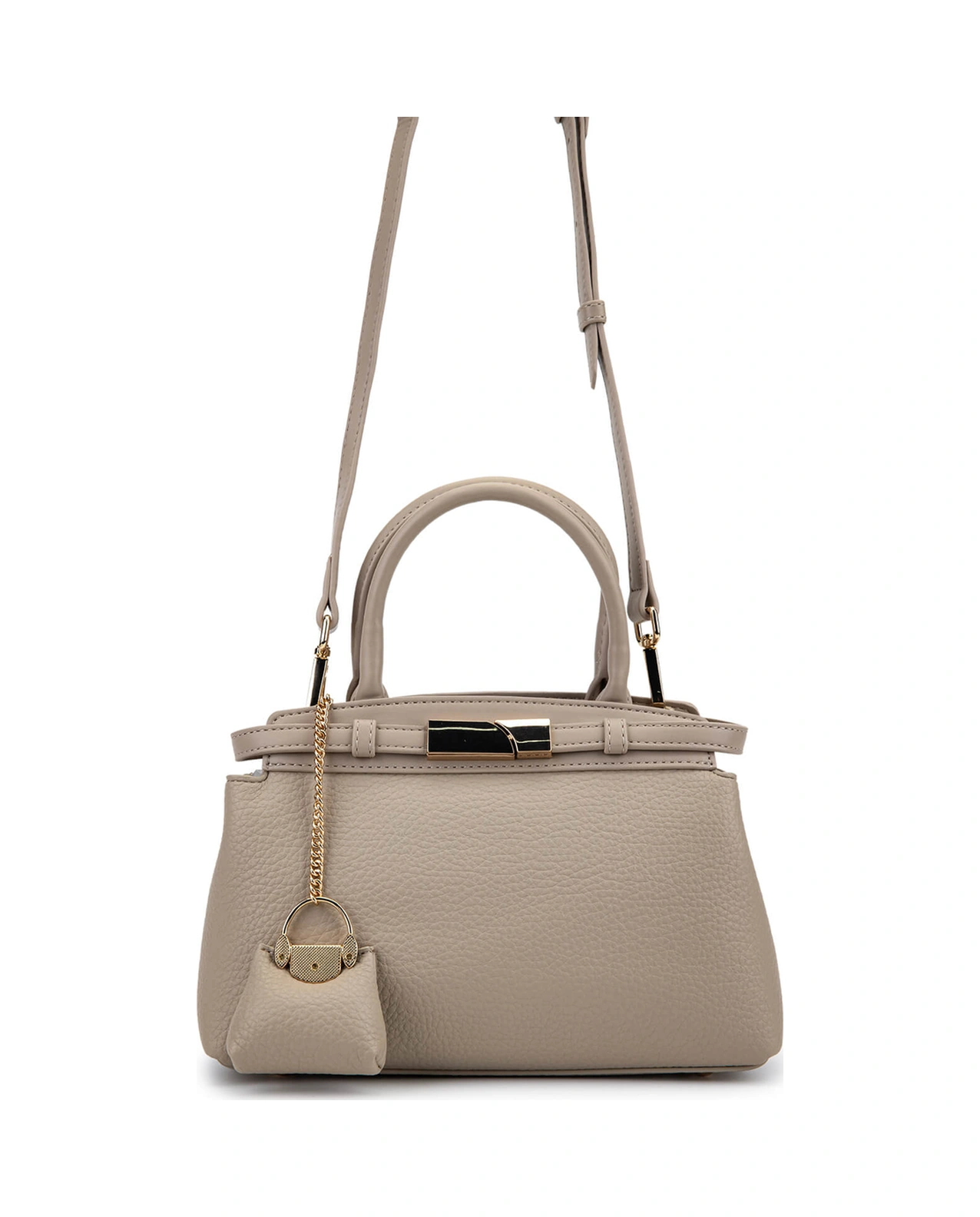 Tamer Tanca Kadın Suni Deri Taupe Omuz Çanta 921 27150 Bn Cnt Sk25-26 Taupe Vizon