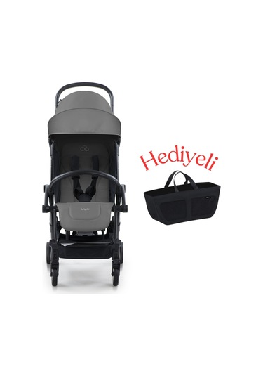 Bumprider Connect 3 Bebek Arabası / Black-grey Yan Düzenleyici Çanta Hediyeli