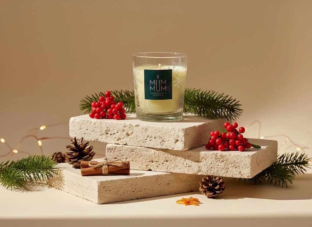 Lebron Çam Kokulu 100 Gr Doğal Soya Wax Mum Açık Yeşil