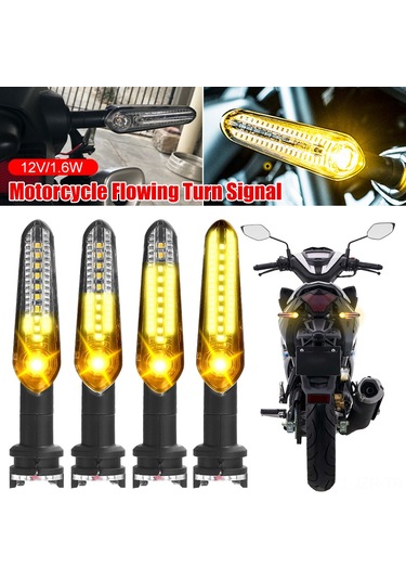 Geeroyoo Yamaha Motosikletler İçin Yüksek Parlaklıklı Led Sinyal Lambası - Mt07, Mt09, Mt10 Ve Diğer Modeller İçin Uygun