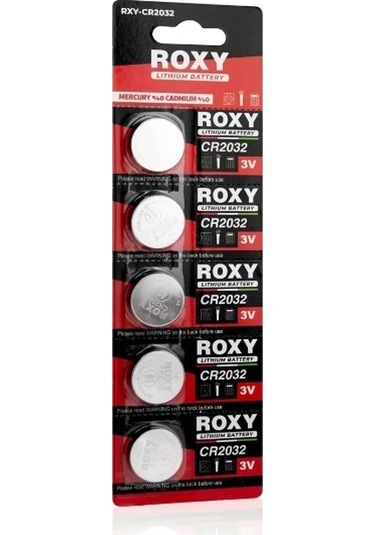 BIos Uyumlu Pili Cr2032 3v 5 Li Paket Roxy Rcr2032