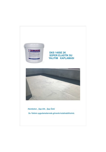 Dks 140 Se 2K - Süper Elastik Su Yalıtım Kaplaması 18Kg 18 Kg