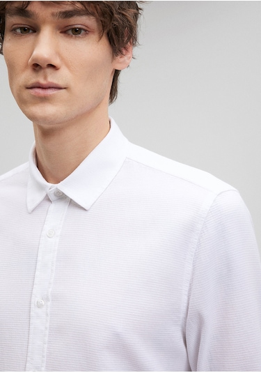 Mavi - Beyaz Gömlek 8810217-620 Beyaz