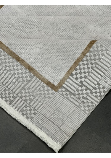 Woolen Halı Valentin Viscon Akrilik Halı 6255 Gold Renkli