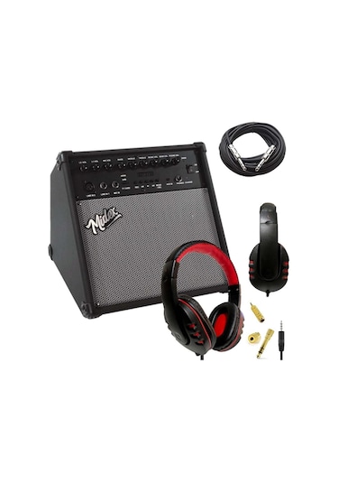 Midex Md-70-hd Şarjlı Dijital Davul Elektronik 70 Watt Bateri Amfi Seti