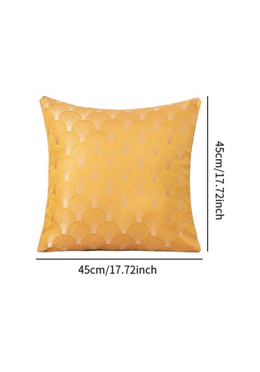 Suntek Modern Yastık Örtüsü 45 X Cm Yumuşak Kılıfı Sarı Sarı