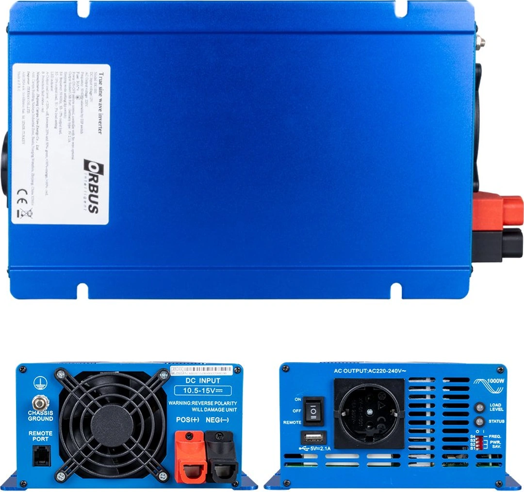 Orbus Ots1000w 12 Volt 1000 Watt Tam Sinüs İnvertör