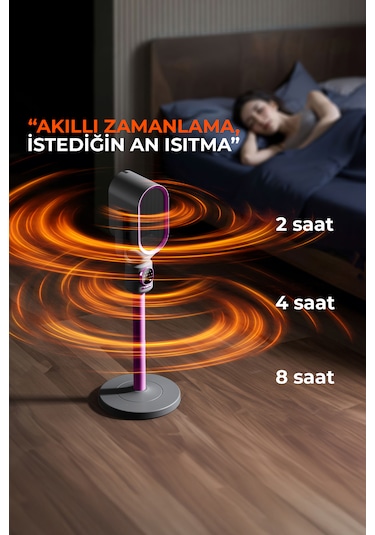 Robo Teleskopik Ayaklı Isıtıcı