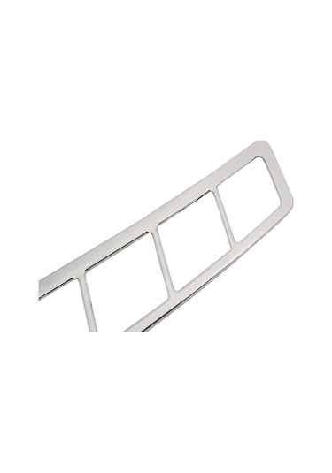 Ford Transit Uyumlu 2014-2018 Krom Kaput Üstü Havalandırma Çerçevesi 2 Parça Paslanmaz  Çelik