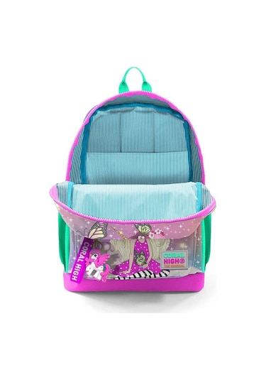 Coral High Unicorn Desen Büyük Boy Okul Sırt Çantası 23733