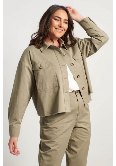 Oversize Ince Ceket (532245038)