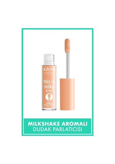 NYX Professional This Is Milky Gloss Dudak Parlatıcısı Milk N Hunny