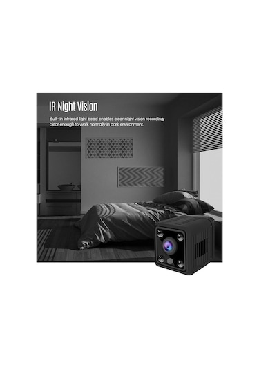 Trendooze Springsun Video Kamera 1080p Mini Kamera Video Kamera Full Hd Video Kamera 155 Geniş Açı Ol