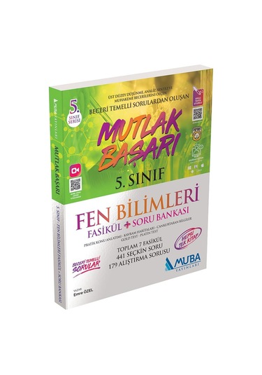 5.Sınıf Mutlak Başarı Fen Bilimleri Fasikül ve Soru Bankası -  Muba Yayınları