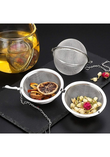 Paslanmaz Çelik Çay Filtresi Gösterildiği Gibi