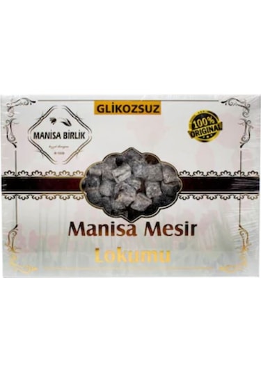 Mani̇sa Bi̇rli̇k Glikozsuz Manisa Mesir Lokumu 2 x 300 G