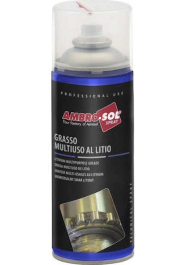 Ambro Sol Yağlayıcı Sprey Beyaz Gres 400 ML