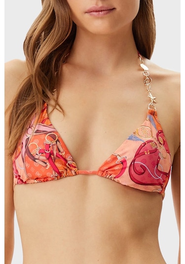 Guess Bayan Bikini Üstü E5gj19 Kcr12 P34k Turuncu Turuncu