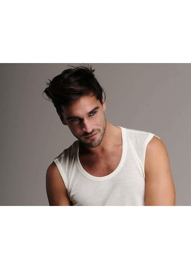 Hasyün Erkek Ince Yün Termal Atlet Bisiklet Yaka Woolmark Sertifi