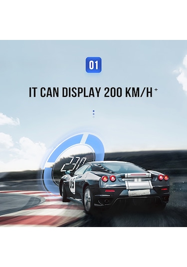 Samdoo Araç Hud Gösterge Paneli H90s: Güvenli Sürüş İçin Baş Yukarı Ekran Projeksiyon Cihazı