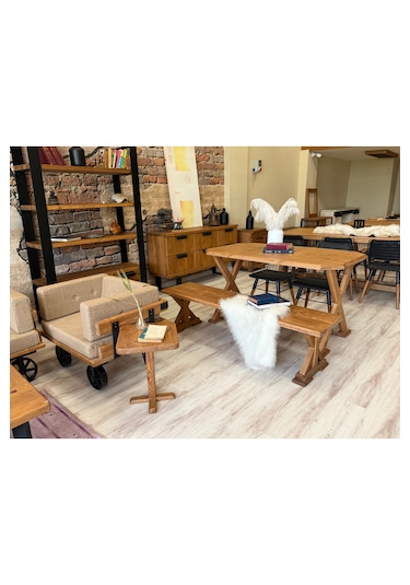 Ntconcept VitrA Ahşap Ayaklı Bench