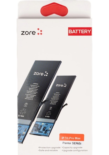Apple Uyumlu iPhone 13 Pro Max Zore Panter Serisi Batarya