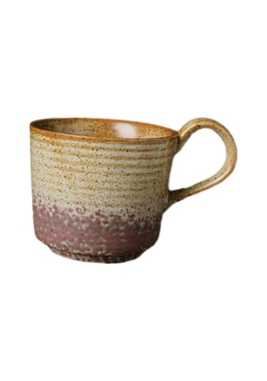 Suntek Seramik Kahve Kupa 360 Ml Japon Tarzı Retro Latte Stil-d