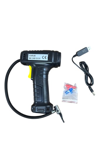 Hava Kompresörü Dijital Ekran Wireless Şarjlı 120 Psi 60w 12v Br2